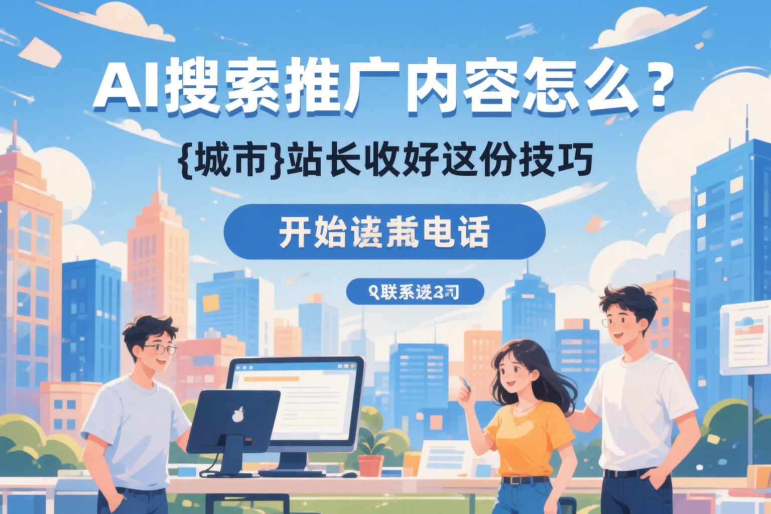 AI搜索推广内容怎么写？广州站长收好这份技巧
