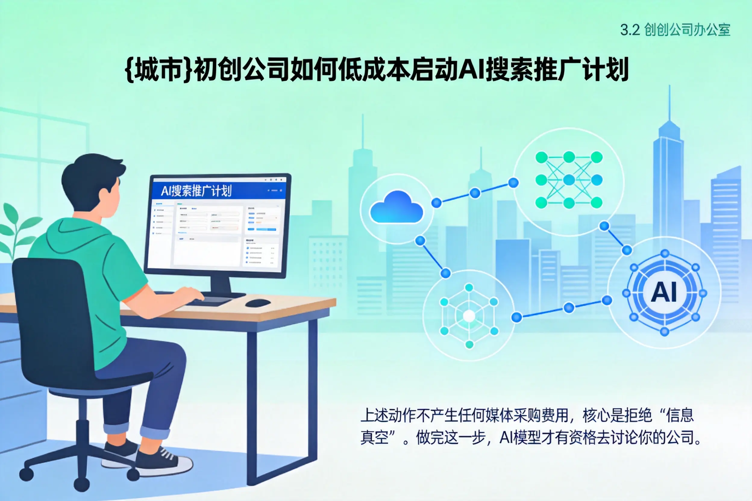 广州初创公司如何低成本启动AI搜索推广计划