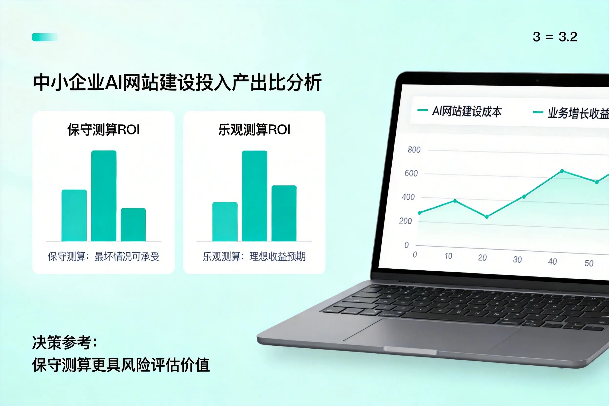 广州中小企业AI网站建设投入产出比怎么算？先看这份分析