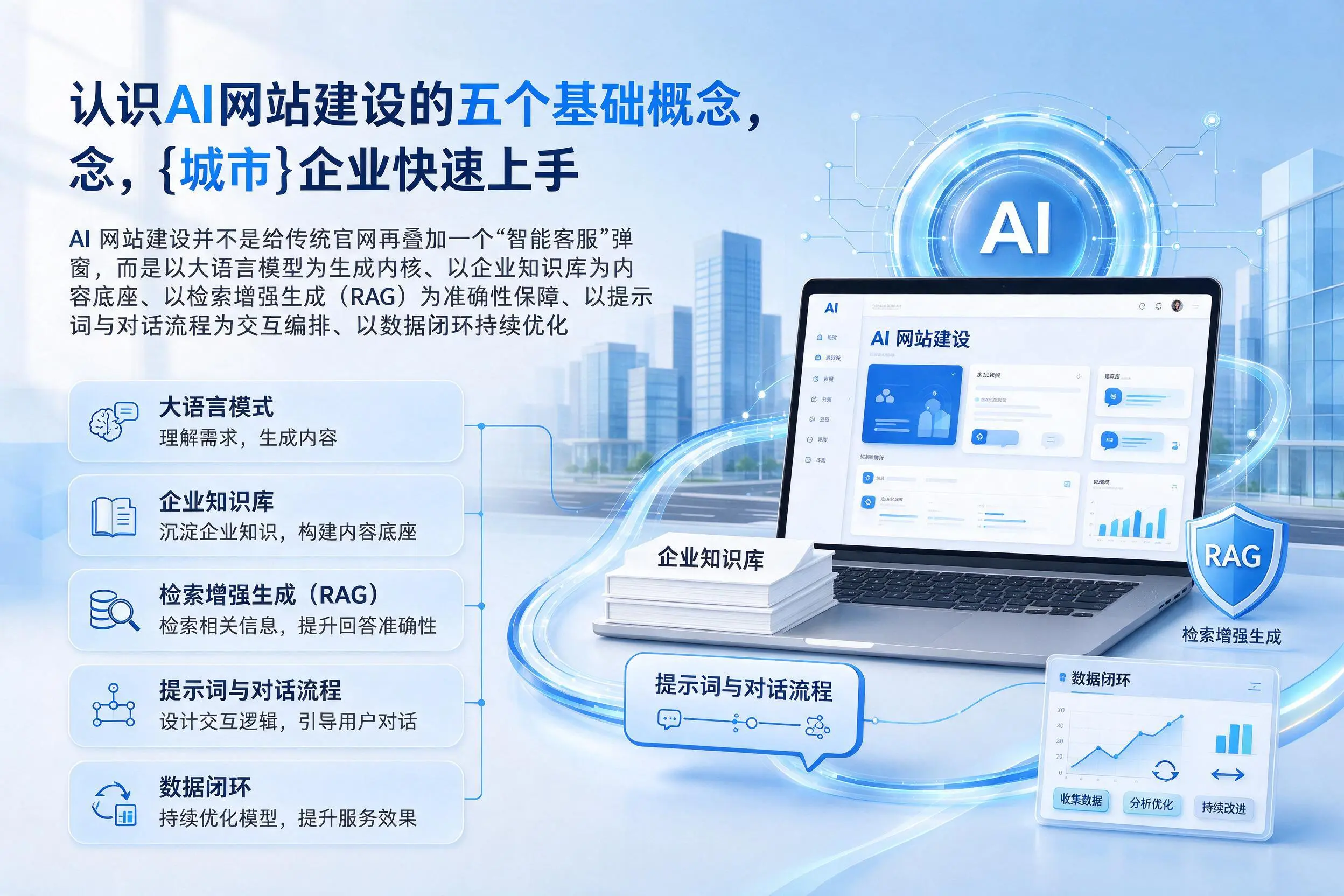 认识AI网站建设的五个基础概念,广州企业快速上手