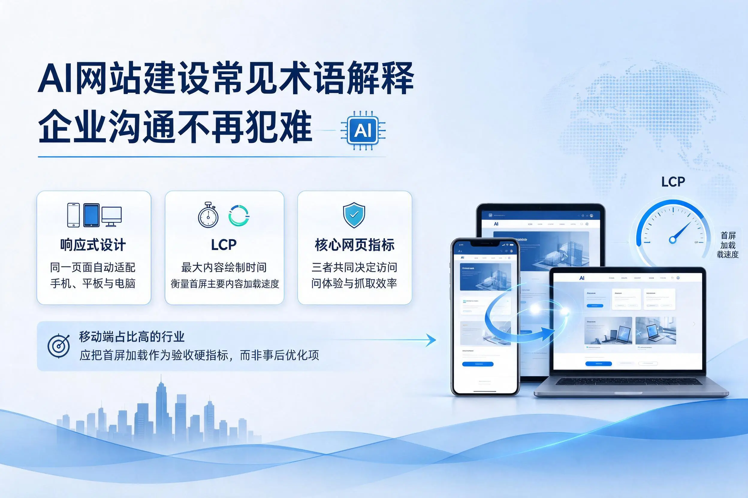 AI网站建设常见术语解释,广州企业沟通不再犯难